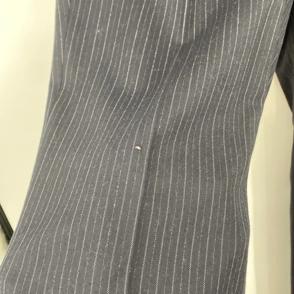 Brooks Brothers 346 Trouser Pants Women’s Size 8 Blue Stripes 100% Wool - Picture 6 of 14